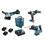 Lot 3 outils 18v - perceuse visseuse ddf486 + perfo - burineur dhr243 + disqueuse dga506 - makita - avec ... Lot 3 outils 18v - perceuse visseuse ddf486 + perfo - burineur dhr243 + disqueuse dga506 - makita - avec ...