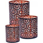 Lot de 3 photophore marocain adiba 14cm grand noir bougeoir lanterne marocaine pour lâ¿extérieur au jardin ... Lot de 3 photophore marocain adiba 14cm grand noir bougeoir lanterne marocaine pour lâ¿extérieur au jardin ...