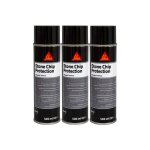 Lot de 3 revtements anti - gravillons sika sikagard 6470 s - noir - 500ml