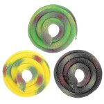 Lot de 3 serpents en caoutchouc pour halloween - faux serpents effrayants pour les f�tes de jardin et ...