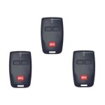 Lot de 3 tlcommandes bft mitto b rcb 02 pour portail