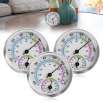Lot de 3 thermomtres analogiques de prcision pour l'intrieur et l'extrieur, 5, 8 cm, mini thermomtres ...