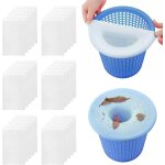 Lot de 30 chaussettes de piscine de qualité supérieure pour paniers filtrants, filtre d'écumoire pour ... Lot de 30 chaussettes de piscine de qualité supérieure pour paniers filtrants, filtre d'écumoire pour ...