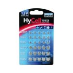 Lot de 30 piles boutons alcalines hycell