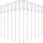 Lot de 30 tubes de rechange pour lavement en pvc blanc, kit de lavement non toxique avec extr�mit� arrondie ...