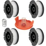 Lot de 4 bobines et fil pour débroussailleuse électrique, compatible avec black decker, remplace af - ... Lot de 4 bobines et fil pour débroussailleuse électrique, compatible avec black decker, remplace af - ...