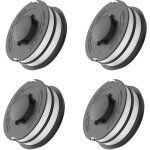 Lot de 4 bobines de fil de rechange en nylon pour débroussailleuse électrique cg - et4530 noir 1, 65 ... Lot de 4 bobines de fil de rechange en nylon pour débroussailleuse électrique cg - et4530 noir 1, 65 ...