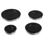 Lot de 4 bruleurs de rechange pour cuisiniere a gaz portable - tete de bruleur de surface( ) Lot de 4 bruleurs de rechange pour cuisiniere a gaz portable - tete de bruleur de surface( )