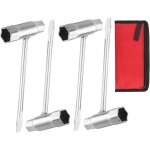 Lot de 4 cls a chane, cl en t 13 mm x 19 mm avec 20 ecrous de barre de protection de pignon, compatible ...