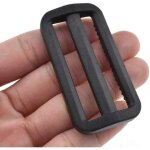 Lot de 4 clips et boucles de 5 cm (2 pouces) a trois points de fixation. bord molet� antid�rapant. solides ...