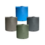 Cuve de stockage d'eau a�rienne 5000l - lot de 4