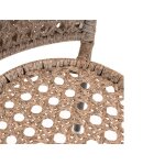 Lot de 4 fauteuil en jardin en r�sine tress�e imitation rotin cocos - jardiline