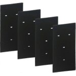 Lot de 4 filtres pour pompe a chaleur de seche - linge bauknecht, privileg et whirlpool - tapis filtrants ...