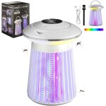 Lot de 4 guirlandes lumineuses solaires d'extrieur, 10 led, tanches ip65, pour jardin, terrasse, arbustes, ...