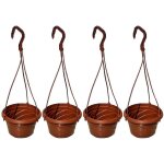 Lot de 4 jardini�res suspendues