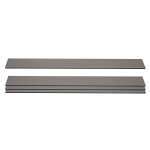 Lot de 4 lattes pour brise - vue en wpc sarthe, planches brise - vent, approx. 1sqm 180cm, gris Lot de 4 lattes pour brise - vue en wpc sarthe, planches brise - vent, approx. 1sqm 180cm, gris