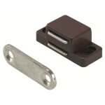 Lot de 4 loqueteaux magnétique acier hettich, l. 35 x l. 15 mm Lot de 4 loqueteaux magnétique acier hettich, l. 35 x l. 15 mm