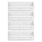 Lot de 4 mangeoires pour perroquets et oiseaux de compagnie, bol a eau et nourriture suspendu pour pigeons, ...
