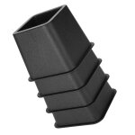 Lot de 4 pices de couvre - pieds rglables anti - lit, canap en hauteur de 12cm, pour maison, dortoir, ...