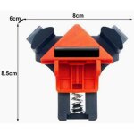Lot de 4 pinces  angle droit pour travail du bois, menuiserie 90 degrs clip de serrage  angle droit ...