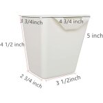 Lot de 4 porte - gobelets a suspendre, panier de rangement a roulettes, accessoires de chariot a roulettes, ...