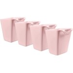 Lot de 4 porte - gobelets a suspendre, panier de rangement a roulettes, accessoires de chariot a roulettes, ... Lot de 4 porte - gobelets a suspendre, panier de rangement a roulettes, accessoires de chariot a roulettes, ...