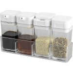 Lot de 4 récipients de 100 ml pour sauce soja Lot de 4 récipients de 100 ml pour sauce soja