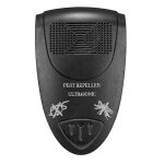 Lot de 4 repulsifs a ultrasons anti - chauves - souris : eliminez - les en 72 heures (prise ue)