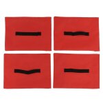 Lot de 4 sacs de sable lests, ancrages pour cadre de but, sac de sable pour jeu de balle, comptition, ...