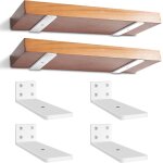 Lot de 4 supports d'tagre flottants de 12, 7 cm, supports d'tagre robustes, supports d'tagre industriels ...