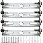 Lot de 4 supports de fixation pour plafonnier 105 mm, accessoires pour luminaires suspendus, lustres, ...