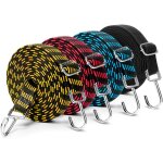 Lot de 4 tendeurs en caoutchouc avec crochets, 100 cm, pour extrieur, jardin et camping, transport et ...