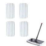 Lot de 4 t�tes de rechange pour balai a franges en microfibre o - cedar hardwood floor'n more