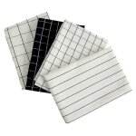 Lot de 4 torchons de cuisine avec fond photo, tissu pour la cuisine et la maison