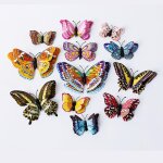 Lot de 48 piquets lumineux en forme de papillon, décorations de jardin imperméables pour intérieur, extérieur, ... Lot de 48 piquets lumineux en forme de papillon, décorations de jardin imperméables pour intérieur, extérieur, ...