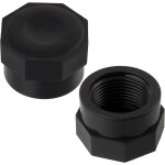 Lot de 5 bouchons femelles 1  �� visser pour tuyau d'arrosage syst��me goutte �� goutte - pression max ...