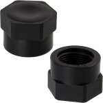 Lot de 5 bouchons femelles 3 / 4  �� visser pour tuyau d'arrosage syst��me goutte �� goutte - pression ...