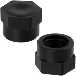 Lot de 5 bouchons femelles 3 / 4  � visser pour tuyau d'arrosage syst�me goutte � goutte - pression max ...