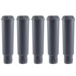 Lot de 5 cartouches filtrantes pour machine a cafe melitta, krups claris f088 et nivona( gris) Lot de 5 cartouches filtrantes pour machine a cafe melitta, krups claris f088 et nivona( gris)