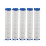 Lot de 5 filtres pour douchette savewater deluxe venteo filtre rempla�able pour pommeau de douche syst�me ...