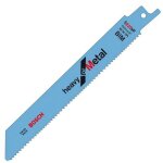 Lot de 5 lames de scie sabre heavy for metal 150x19x1, 25 mm bosch 2608657407 Lot de 5 lames de scie sabre heavy for metal 150x19x1, 25 mm bosch 2608657407
