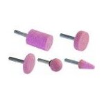 Lot 5 meule multiforme corindon rose sur tige pour affûter ébavurer scid Lot 5 meule multiforme corindon rose sur tige pour affûter ébavurer scid