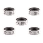 Lot de 5 rouleaux de tflon 12 mm x 12 m - fitt