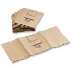 Lot de 5 sacs filtres papier 2 couches l karcher 6. 904 - 259. 0 pour nt 35 / 1