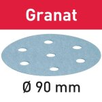 Lot de 50 abrasifs stickfix Ø90mm pour enduits, apprts, laques, peintures en cov et supports durs stf ...