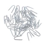 Lot de 50 agrafes de jardin en fer robustes ¿ piquets en u pour amnagement paysager, tentes et filets ...