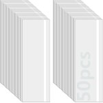 Lot de 50 autocollants pour piges  mouches de fentre, piges  mouches collants pour l'intrieur, ...