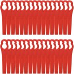 Lot de 50 lames rechange plastique pour dbroussailleuse, lames de rechange pour coupe bordure, tondeuse ...