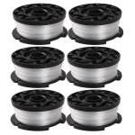Lot de 6 accessoires pour tondeuse  gazon, coupe - bordures, coupe - herbe, coupe - bordures