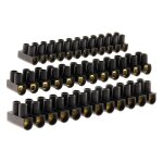 Lot 6 barrettes de dominos lectriques, 2, 5 mm pour rigide et souple zenitech